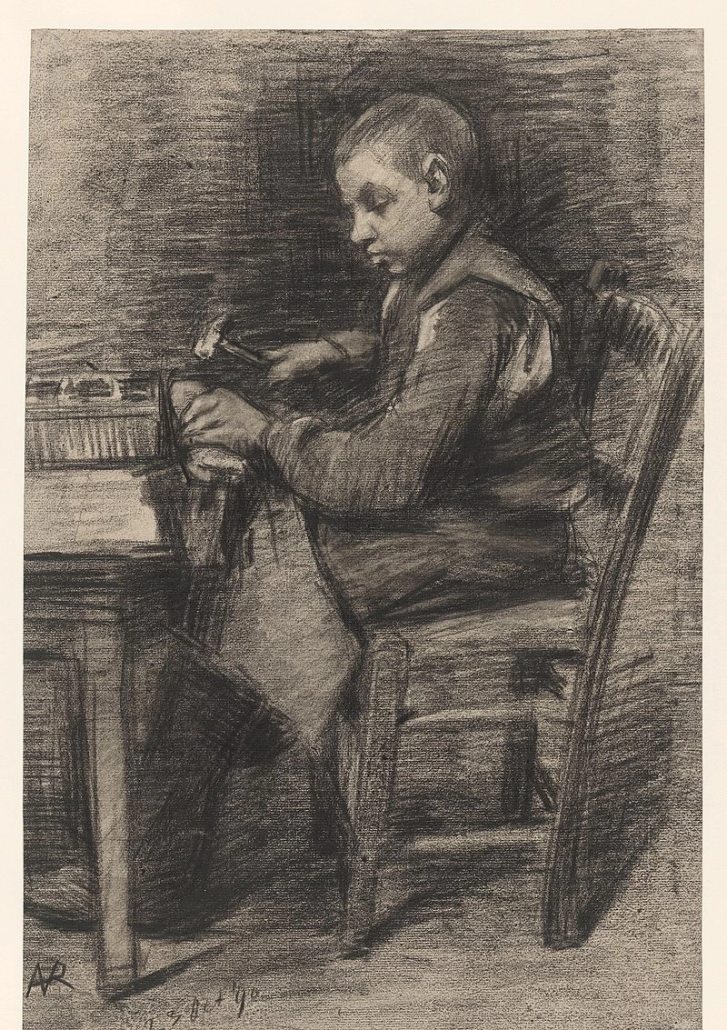 Giovane calzolaio - Rijksmuseum Amsterdam